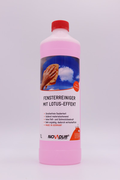 NOVADUR Fensterreiniger mit Lotus-Effekt 1L